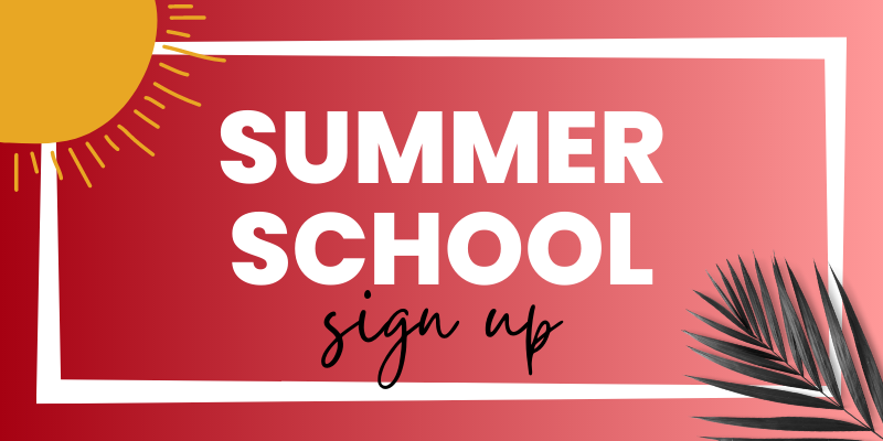 Summer School Sign Up
