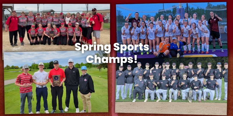 Spring sports champs