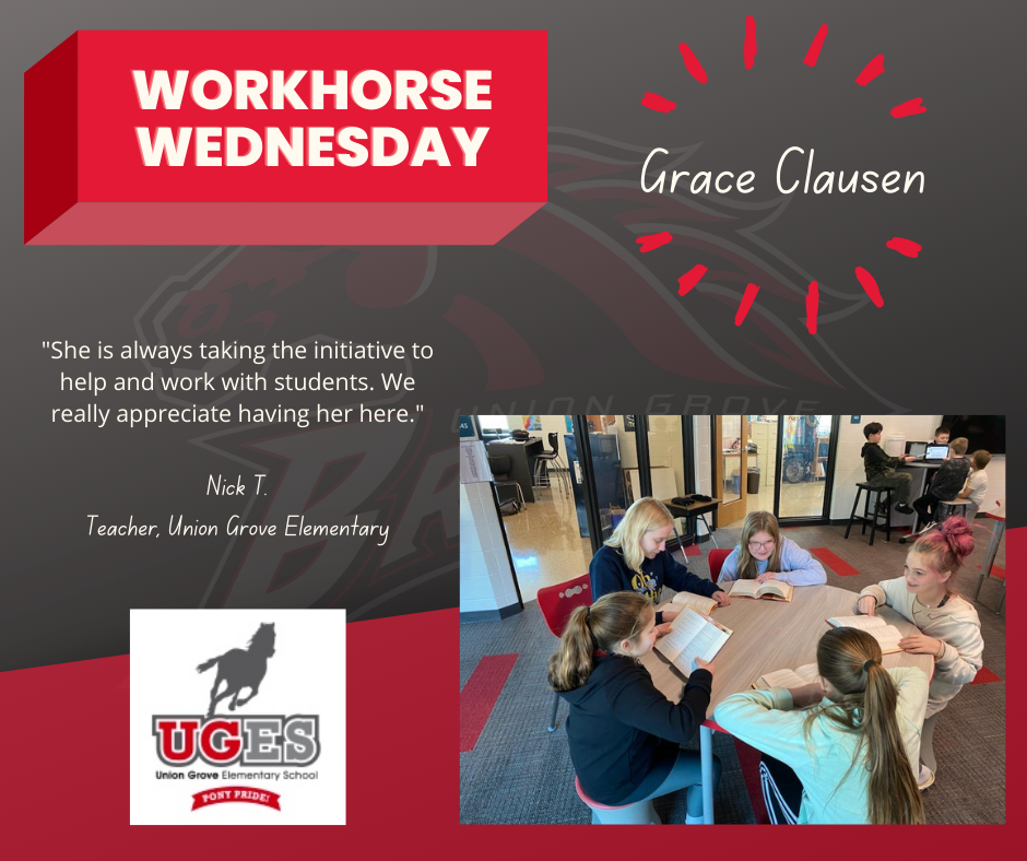 Workhorse Wednesday - Grace Clausen