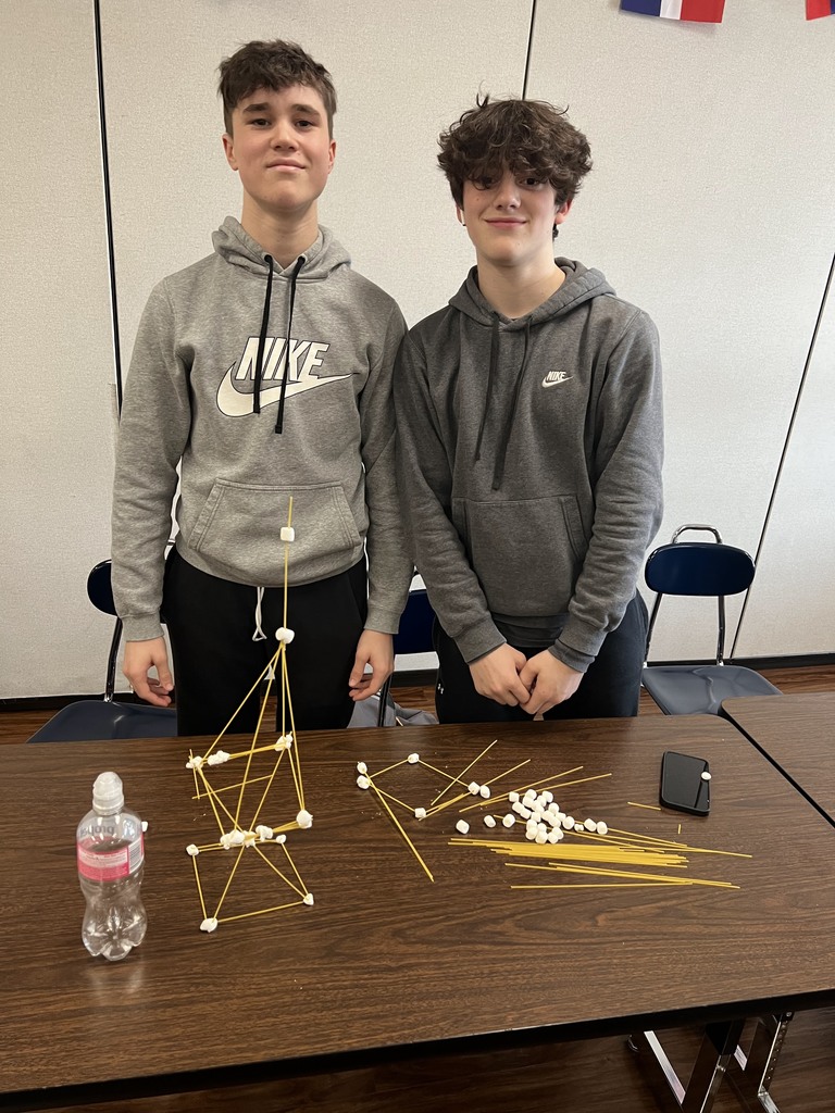 students building noodle castle